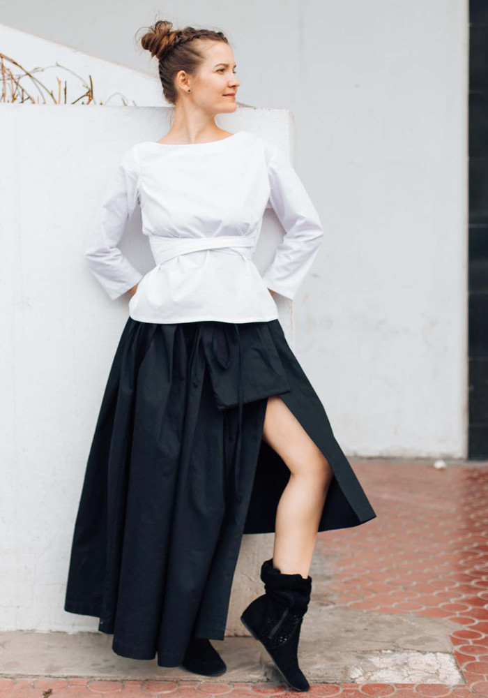 Спідниця асиметрична СУБАРАШІ TubaDuba